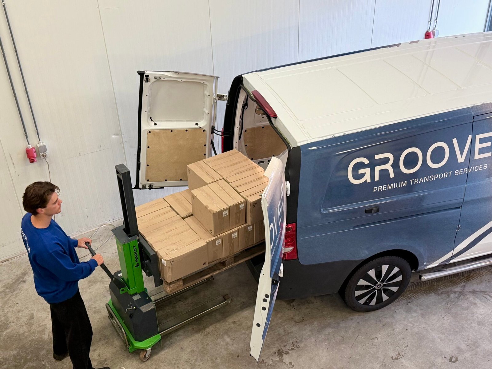 Koeriersdienst met veilige en snelle levering